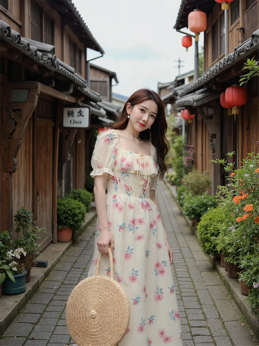 Women'S Dresses Elegant Woman For Party A-Line French Style Silky Silk Satin Chiffon Gauze Tulle Mesh See-Through Transparent