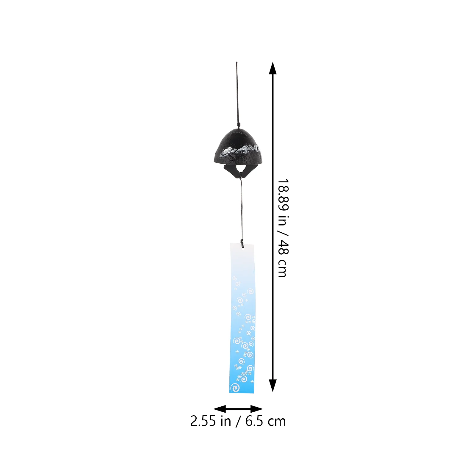 

3 Pcs Wind Chime Pendant Iron Chimes Metal Japanese Windchimes Outdoors Branches Decorative Bells Hanging Decoration Mother