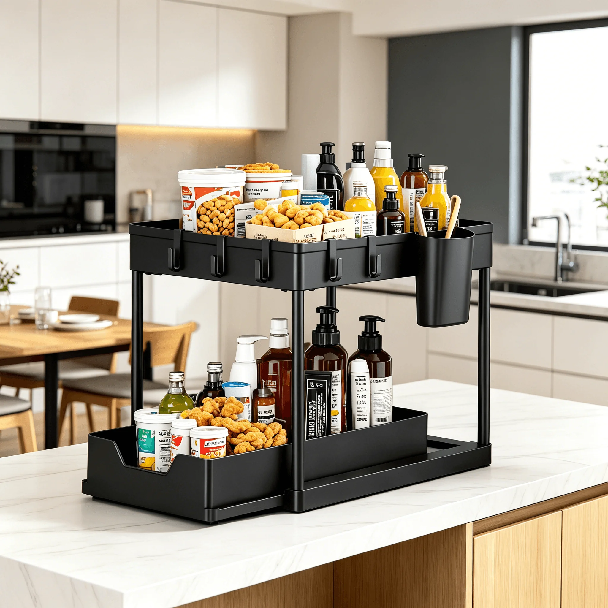 2-Tier Pull-Out Under-Sink Organizer product image