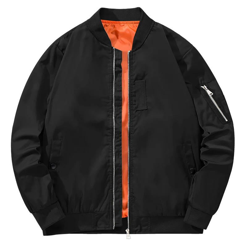 2029 New Fashion  Baseball Jackets Flight Jackets Coats Male Outwear Casual Bomber Jackets Men Loose Cargo Coats Size 6XL