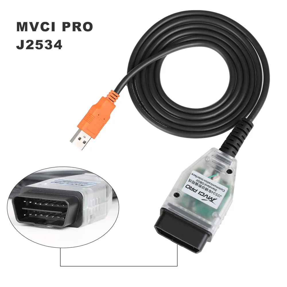 Xhorse XDMVJ0 MVCI PRO J2534 Cable Support D-PDU and J2534