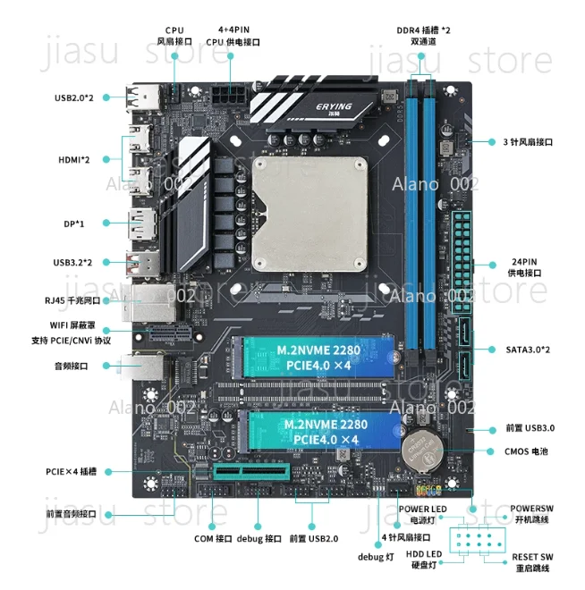 

Q1HY MoDT main board U set Q1J2/3/4 ES processor 13th generation