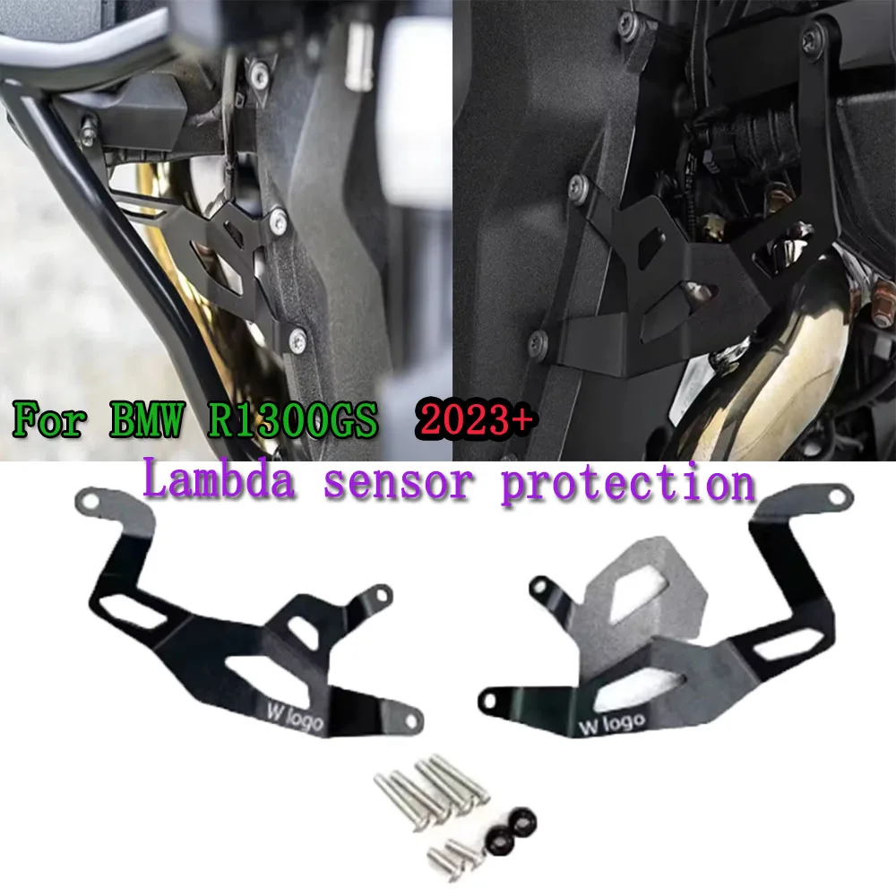 

R1300GS accessories Lambda sensor protection For BMW R1300GS 2023 2024 2025 Engine Side Cover Lambda Probe Protection Grill