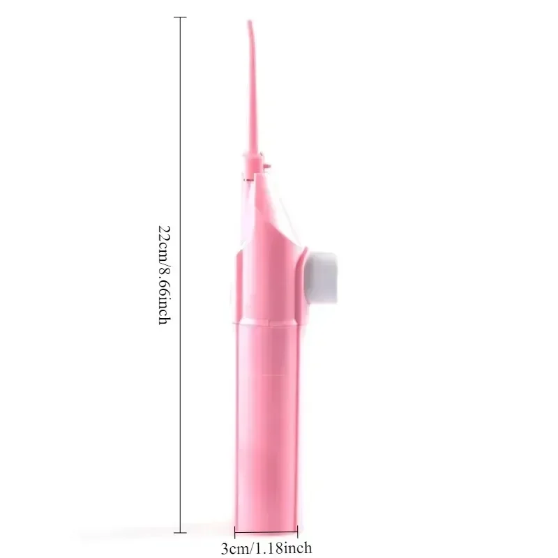 Household High Pressure Oral Irrigator Portable Teeth Clean Water Dental Floss Manual High Pressure Water Toothpick image 2