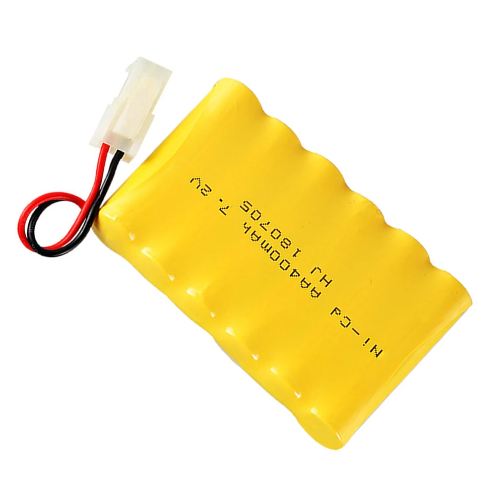 7.2V 400mAh Ni-CD Battery For Huanqi 516 558 549 Remote Control toys Cars Tanks truck boat Spare Parts 6* AA nicd Batteries Pack