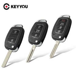 Keyyou Remote Car Key Shell Voor Hyundai Solaris Creta Ix25 Kona Tucson Sonata I40 Ix35 I20 Ix45 2019