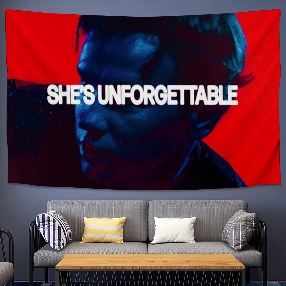 Marcus Martinus Unforgettable flag For Art Science Fiction Room Home Decor Wall Hanging Home Decor Banner