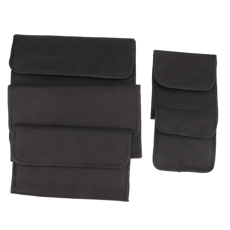 Compact Foldable Bag for SLR Camera Lens Filter, UV CPL ND Filter Holder and Lens Adapter Ring Case