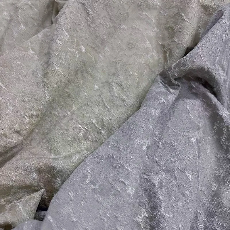 

Льняная хлопковая жаккардовая ткань с волнистыми волнами для дизайнерской одежды, ткань по метрам, материал для шитья своими руками