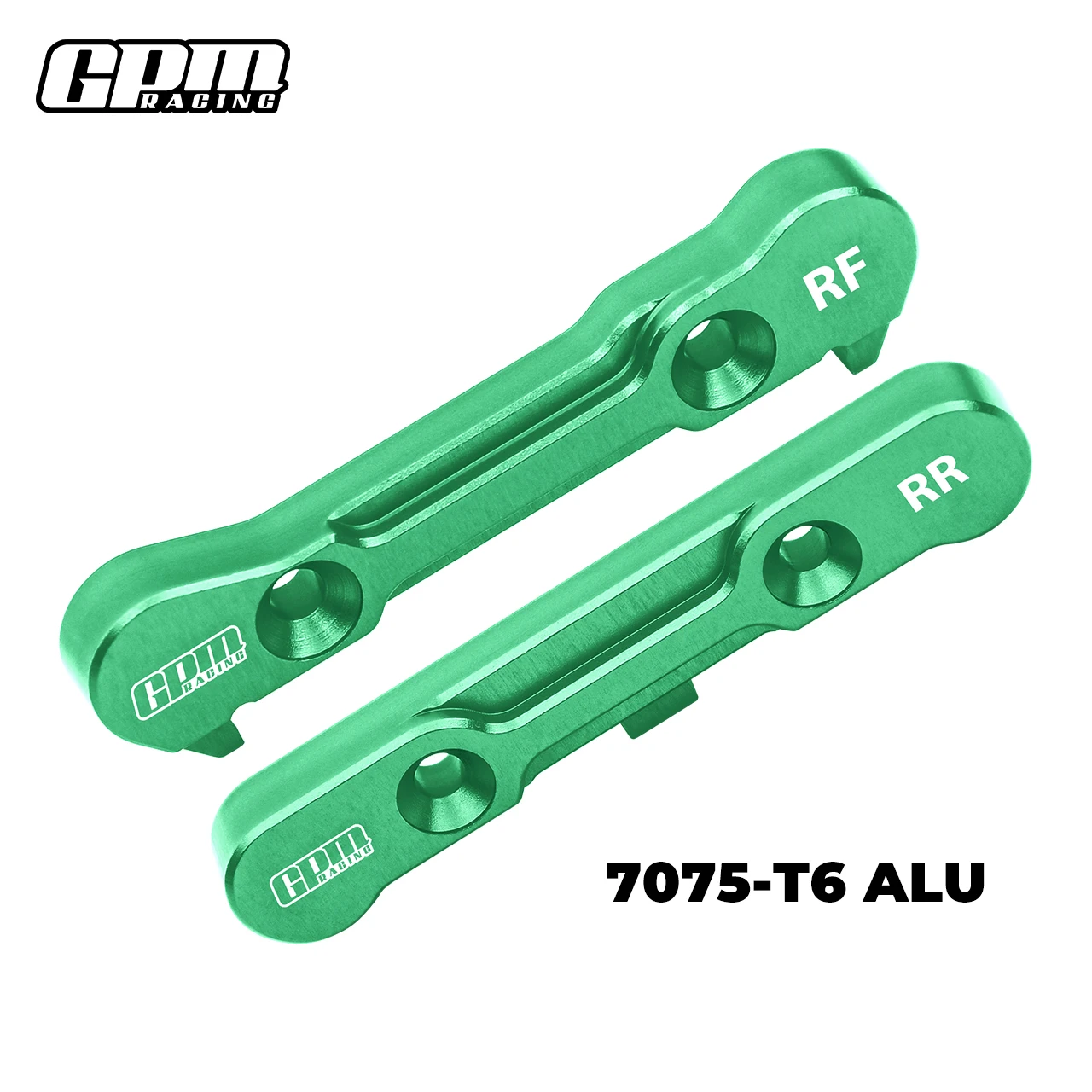 GPM LOSI 8IGHT-X Lasernut 8XE 8XTE LOS04020.LOS04020 Fo 7075 Soporte de suspensión inferior trasera de aleación