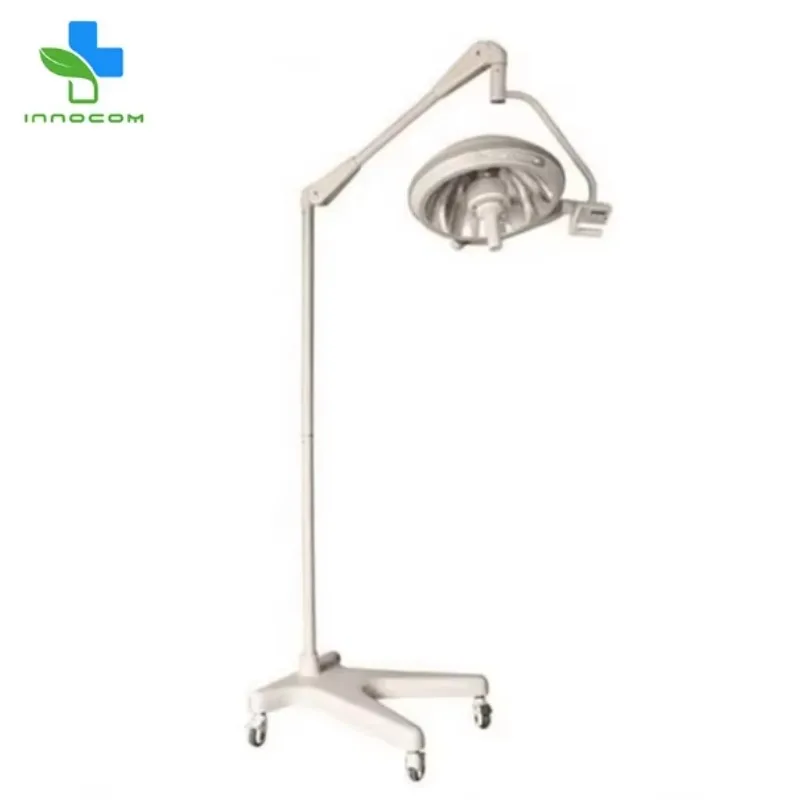 

Floor Standing Mobile LED Surgical Light Shadowless Operating Lamp for Hospital Clinic Dental Veterinary Examination