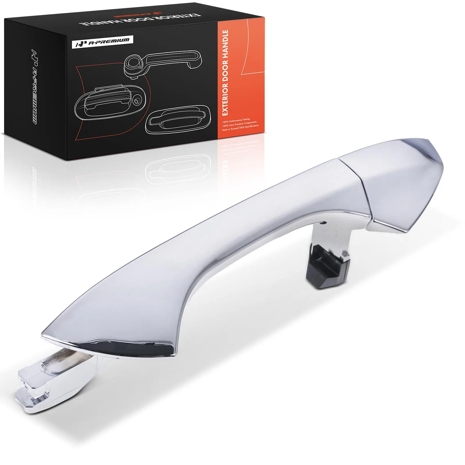 A-Premium Front or Rear Passenger Side Exterior Door Handle for Honda Accord 2008-2012