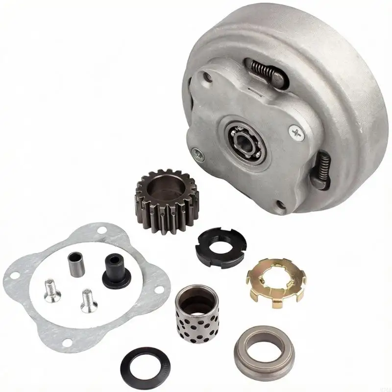 M76E Motorantriebs-Teilesatz für Reparaturarbeiten an 50–125 cm³, Motorrad-Metalltrommelsatz mit 17-Zahn-Zahnrad, Dichtung – Detail 5
