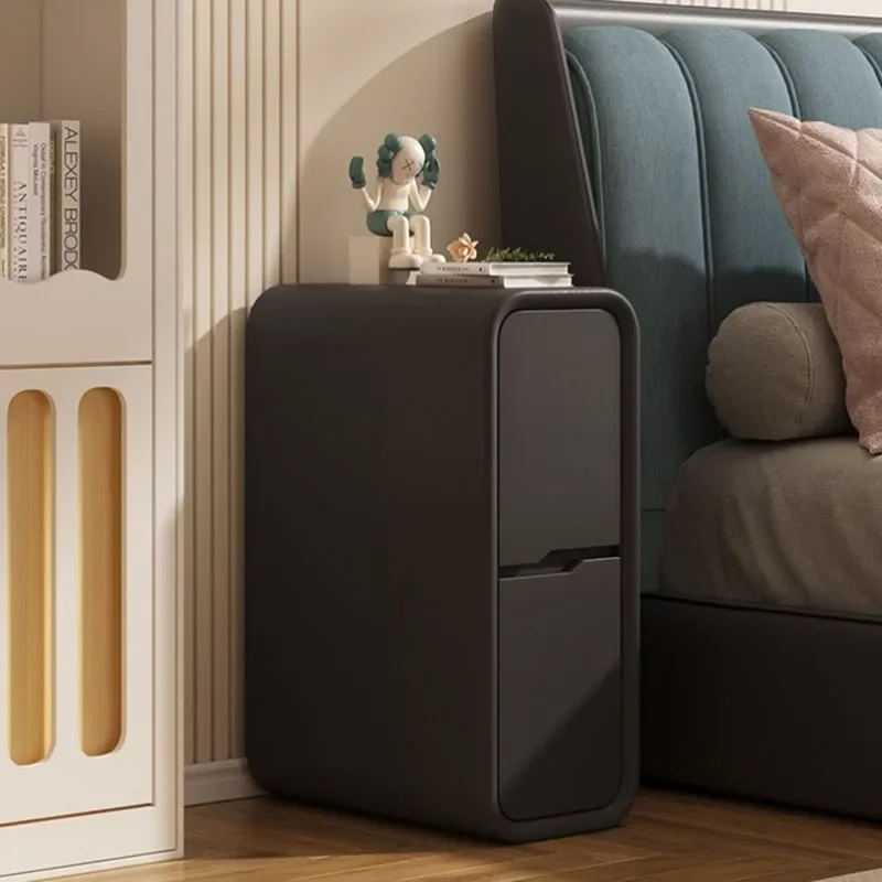Mobile portaoggetti per soggiorno Armadietto bianco salvaspazio con cassetti nordici Mobile TV con angoli arrotondati Cassettiera per camera da letto Meuble Salon