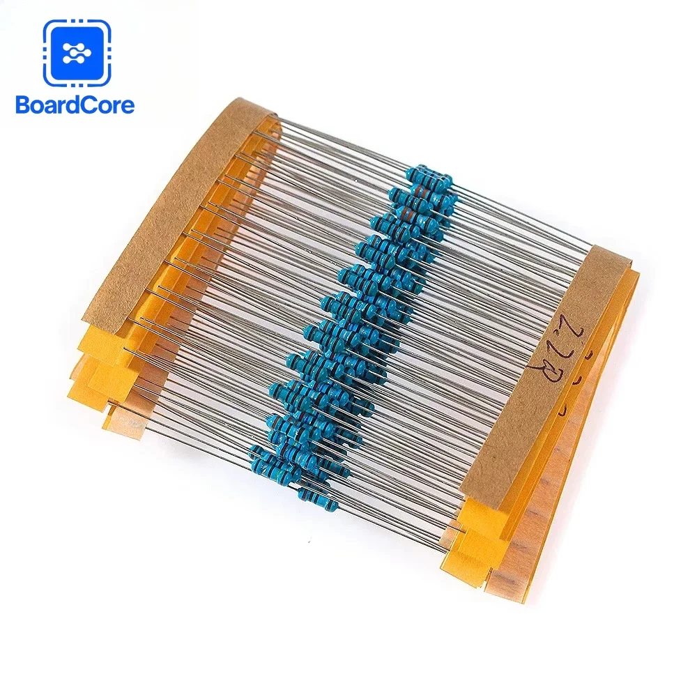 Car Airbag Repair Resistor Kit 120pcs 1/4W 1% Metal Film 2ohm 2.2ohm 2.4ohm 2.7ohm 3ohm 3.3ohm
