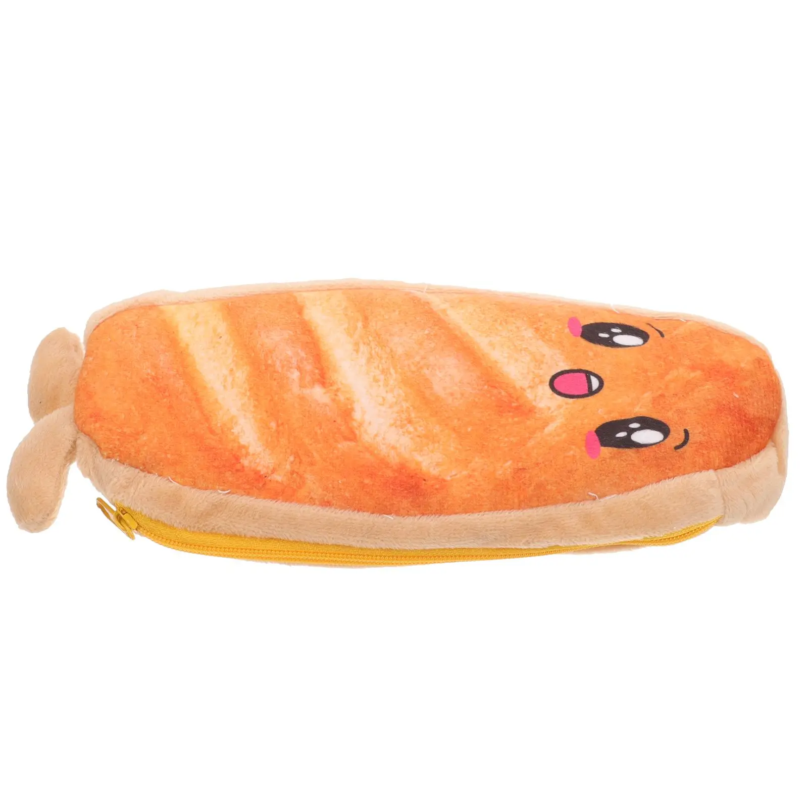 ขนมปังดินสอขนาดใหญ่สาวความจุสูงวิทยาลัยนักเรียนปากกากระเป๋าเครื่องเขียนกระเป๋าเดินทางแปรงกระเป๋า