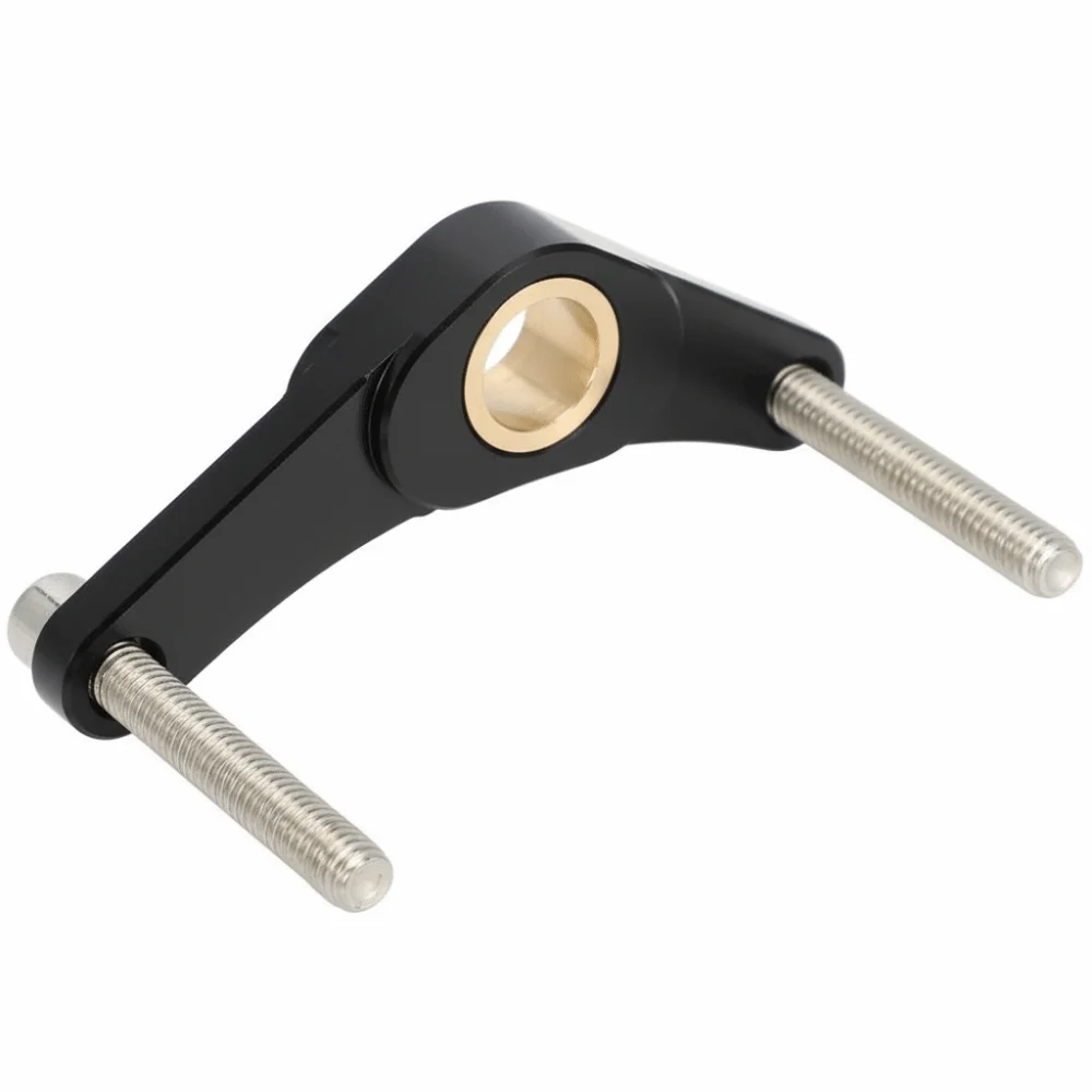 CNC Machined Shifter Bracket Red Black Color Billet Aluminum Shift Lever Aluminum Construction for Honda CRF 110