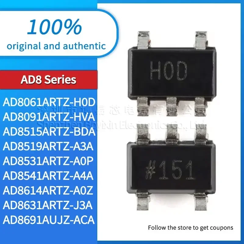 

AD8061ARTZ AD8091ARTZ AD8515ARTZ AD8519ARTZ 8531 8541 8614 8631ARTZ AD8691AUJZ H0D HVA BDA A3A A0P A4A A0Z J3A ACA Black casing