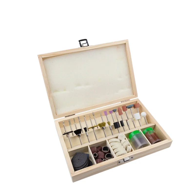 100Pcs accessori Set di utensili rotanti abrasivo per Dremel legno elettrico incisione su metallo taglio rettifica intaglio scatola di lucidatura