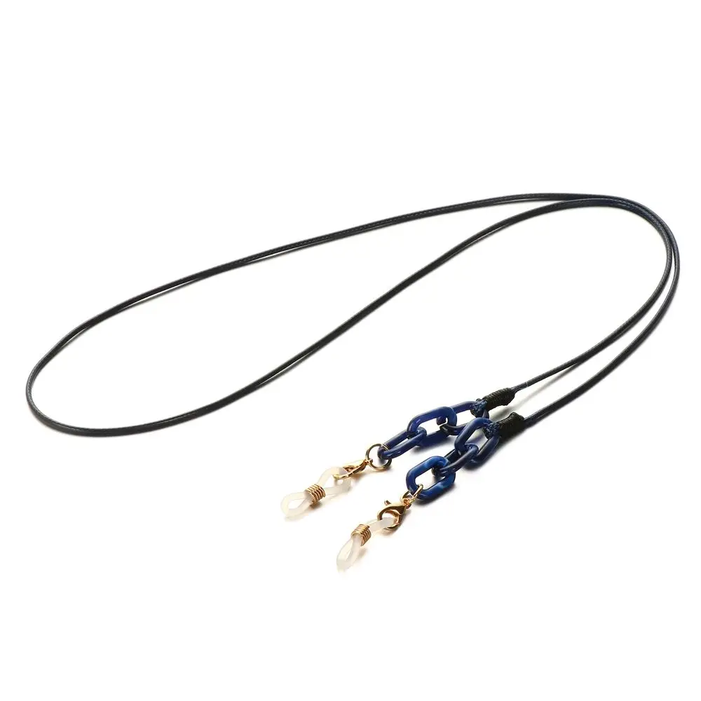 Acrylic Glasses Chains Leopard Sunglasses Lanyards Anti-lost Reading Glasses Cords Eyeglasses Strap Fashion Eyewear Accessories