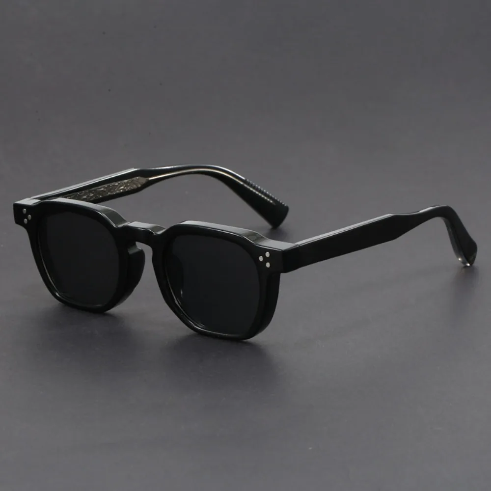 Boho Retro Polarized Sunglasses for Men Frame Polygonal Women's Sunglasses Outdoor High Quality Travel Glasses image 4