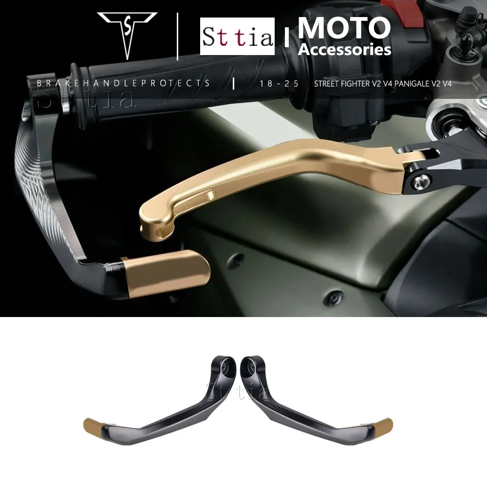 

Защита ручки тормоза мотоцикла, защита руля, защита для рук, для Ducati Panigale V4 V2 Street Fighter V2 V4