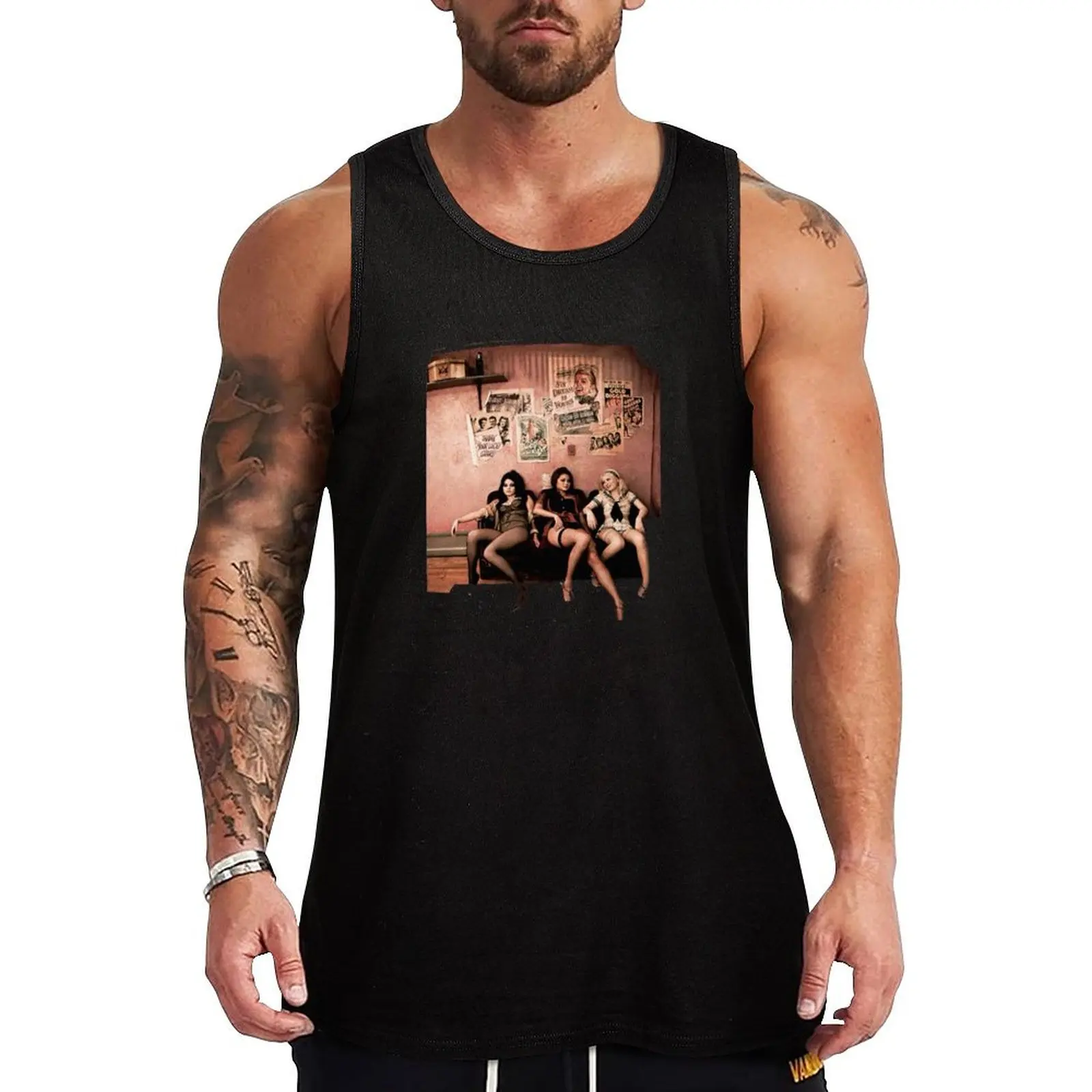 

suckerpunch Tank Top Men's tops sexy clothes men t-shirts for Men's gym