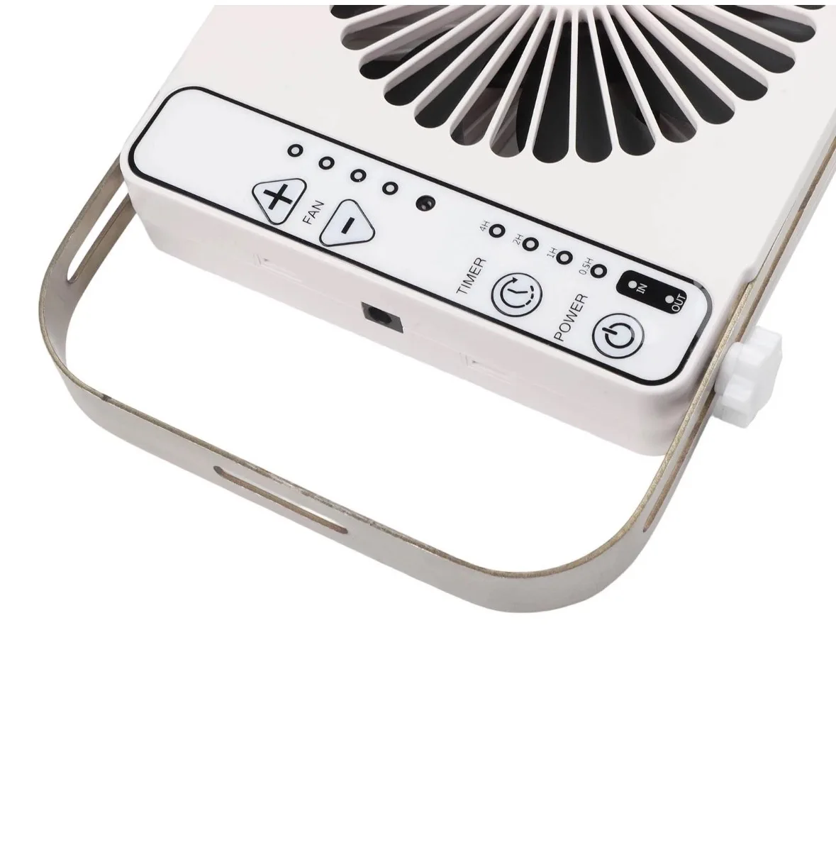 Easy to Install 12V Dual Head RV Exhaust Ventilation Fan Portable Waterproof Cooling Fan for Caravan Travel Trailer