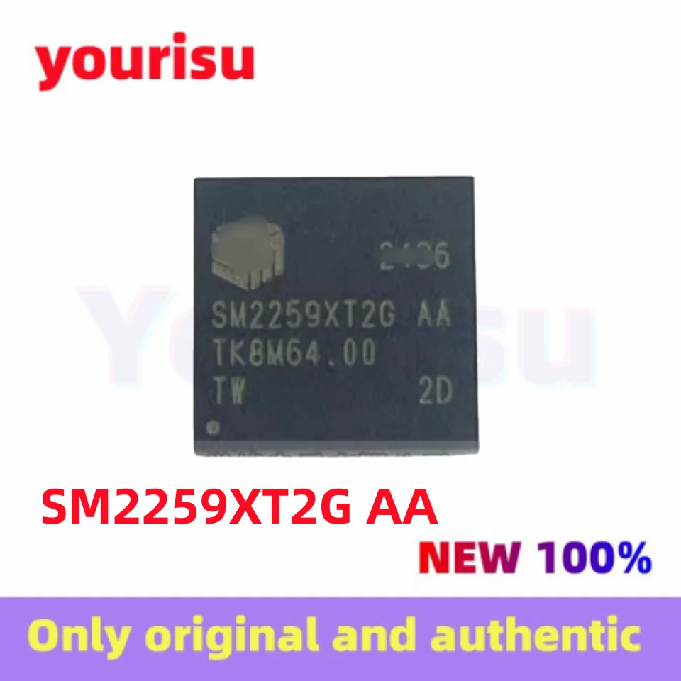 1Pcs/Lot original genuine SM2259XT2G AA BGA SM2259XT2GAA SM2259 SATA 6Gb/s SSD control chip