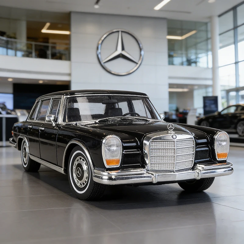 WELLY 1:24 mercedes-benz 600 coche de aleación fundido a presión y vehículos de juguete modelo de coche modelo a escala en miniatura coche de juguete para niños