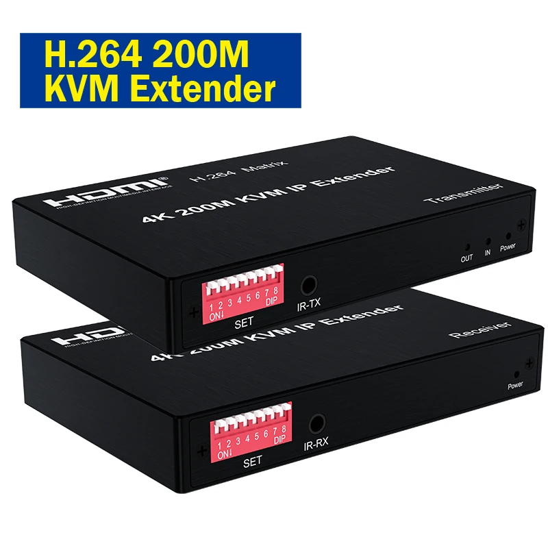 4K 200M Hdmi Ip Kvm… - image