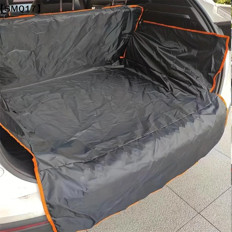 Universal SUV Cargo Liner For Dog Owners Heavy Duty Waterproof Trunk Mat Easy Clean Rear Pet Cargo Cover Protector【SMQ】