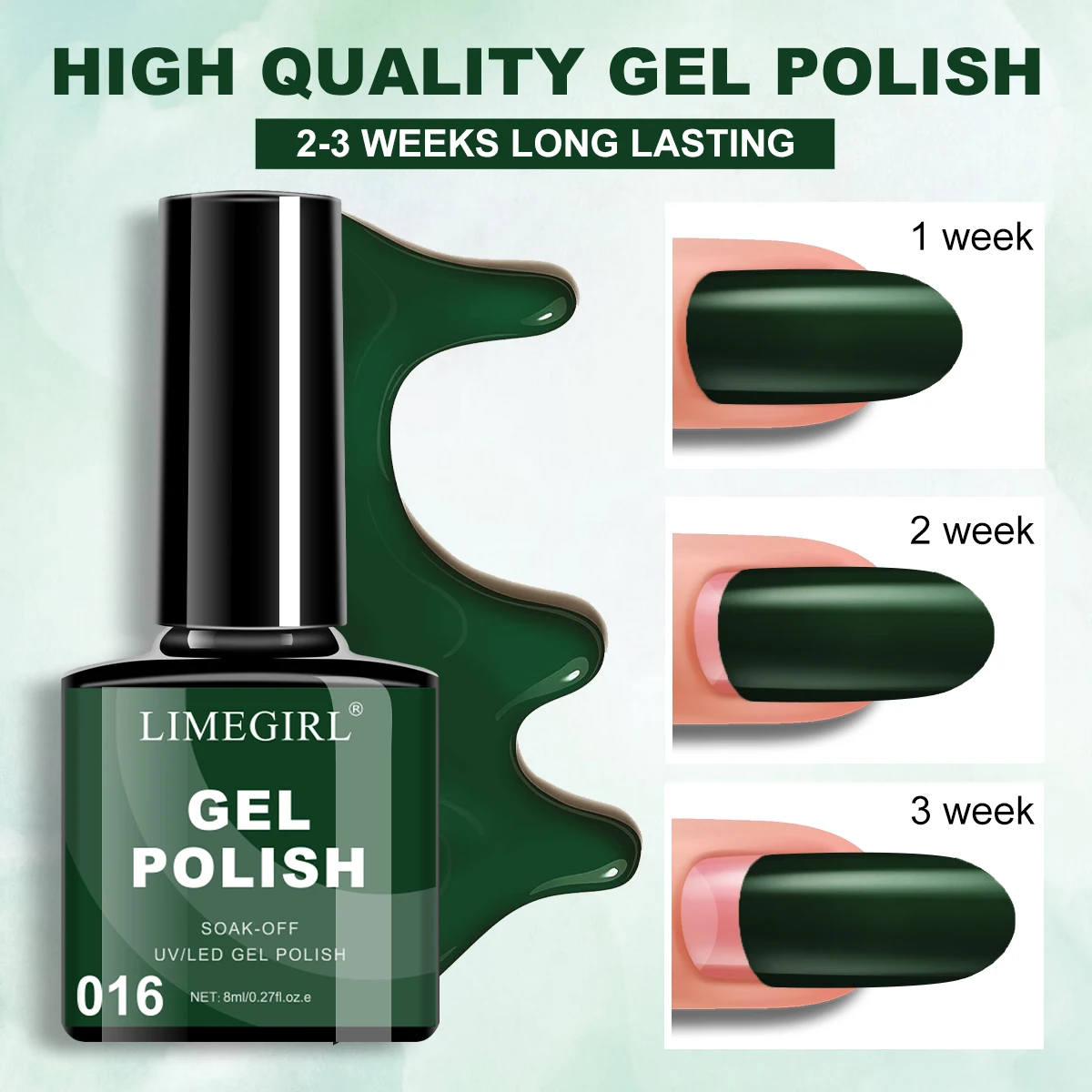 네일 젤 폴리쉬 세트 9종 8ml 글리터 아트 젤 바니쉬 쏙 오프 UV LED 젤 초보자용 매니큐어 아트 DIY 살롱 & 홈 용품 키트