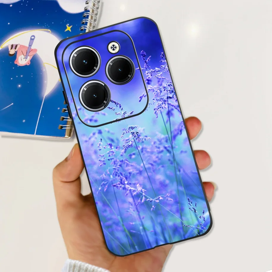 For Infinix Hot 40i / Hot 40 Pro Case Luxury Marble Soft Silicone Shockproof Cover For Infinix Hot 40 4G Cases Hot40 X6836 Funda