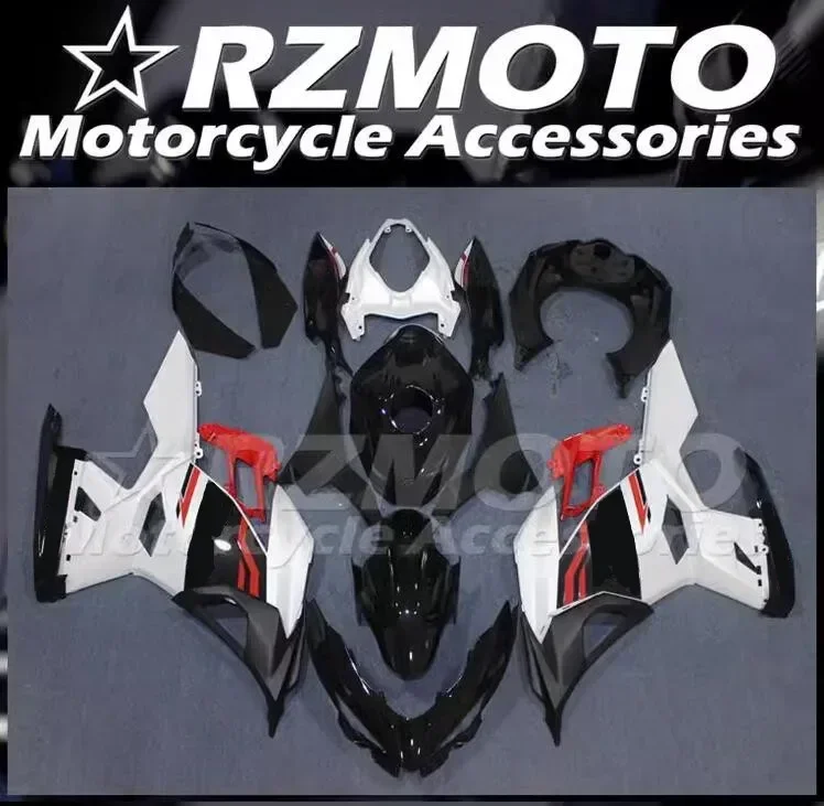 4Gifts New ABS Motorcycle Fairings Kit Fit For Kawasaki EX 250 400 2019 2020 2021 2022 2023 19 20 21 22 Bodywork Set Black White