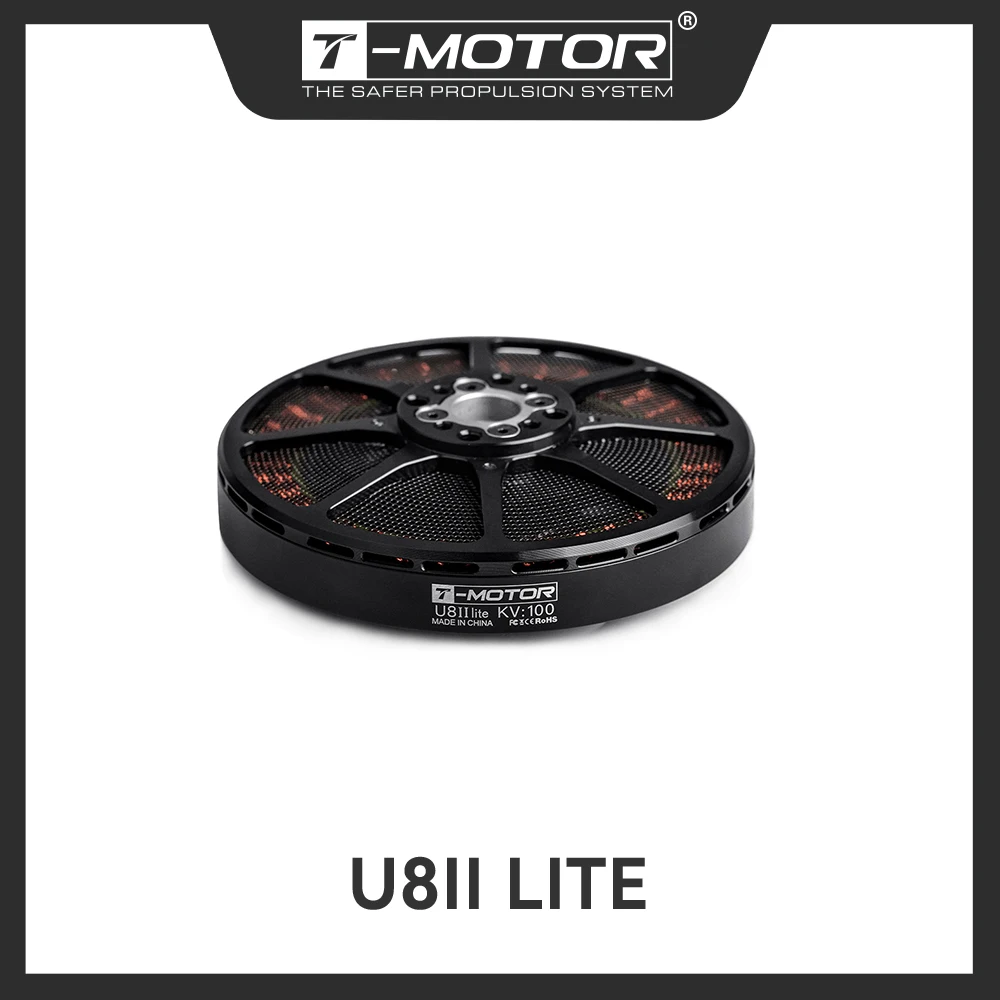 T-MOTOR U8 II Lite KV100 Brushless Motor For Efficiency Type Powerful For RC Drone Multirotor VTOL UAV Quadrotor