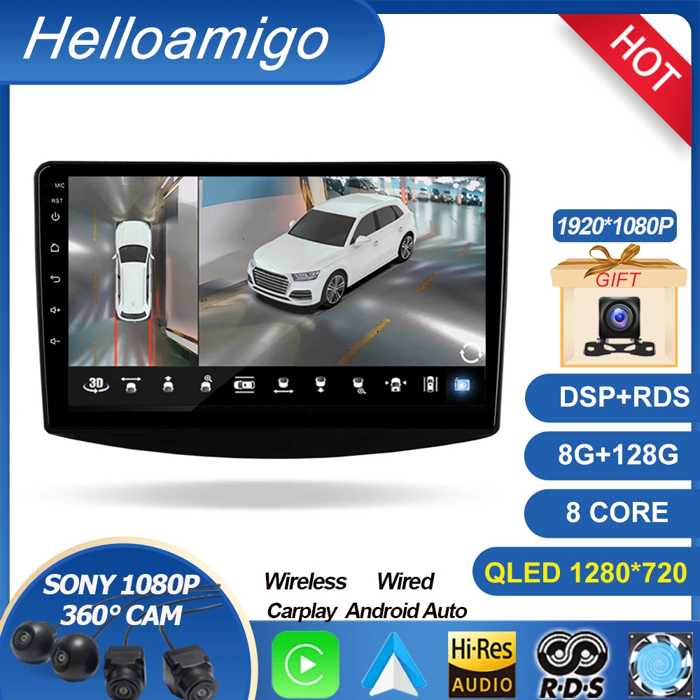 For Mitsubishi Grandis 1 2003 - 2011 Car Radio Multimedia Video Player Navigation stereo GPS Android 12 No 2din 2 din dvd