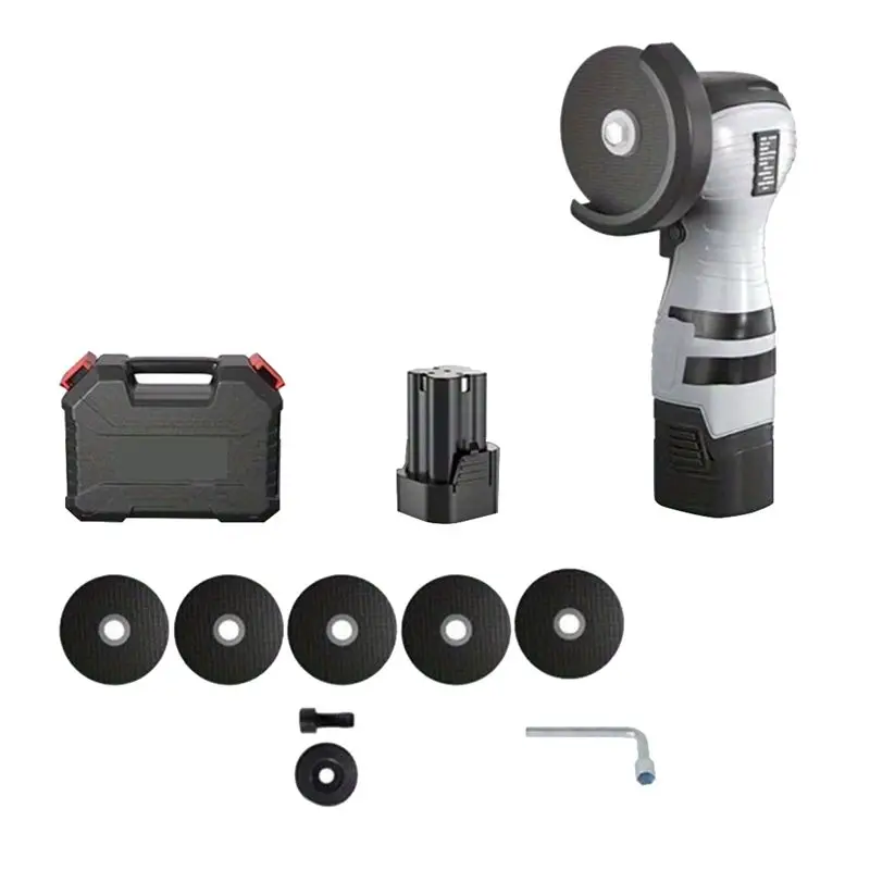 KYCOR-16.8V Lithium Battery Angle Grinder, Mini Polishing And Cutting Machine, Household Electric Micro-Grinder EU Plug