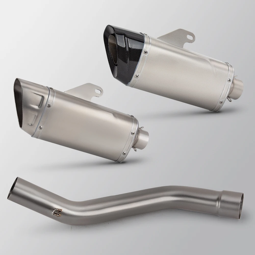 ZX10R Exhaust Muffler For Kawasaki Ninja ZX10RR ZX-10R/10RR 2011-2020 Motorcycle Slip on Line Exhausts Pipe Super Racing Tube