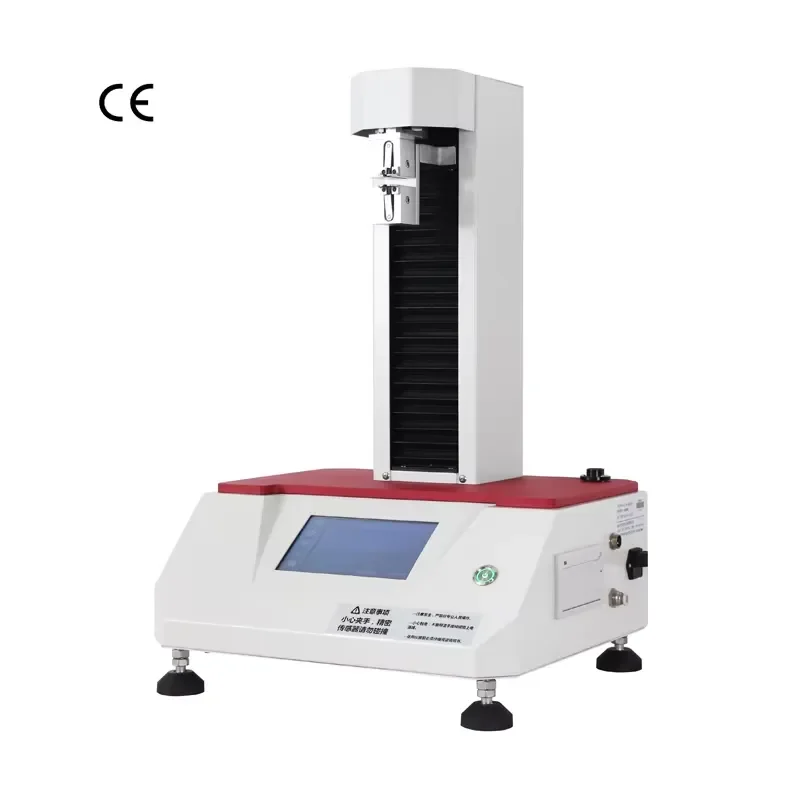 ISO 5079 ASTM D3822 Electronic Single Fiber Strength Tester BS 4029 ISO 11566 Tensile Force Meter Breaking Elongation Machine