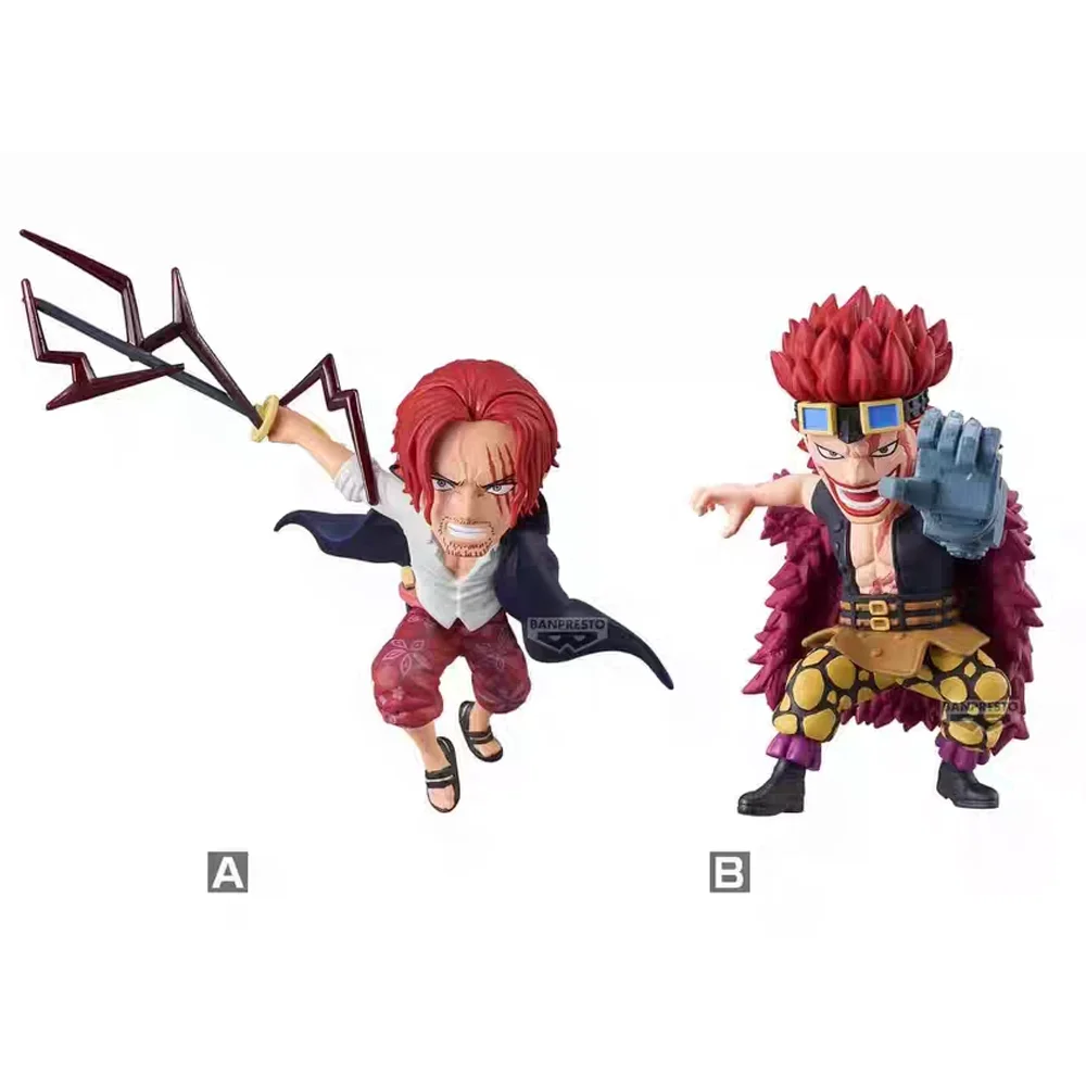 Bandai Original WCF ONE PIECE Elbaph Eustass Kid Anime Action Figure Toys For Boys Girls Kids Children Birthday Gifts Model