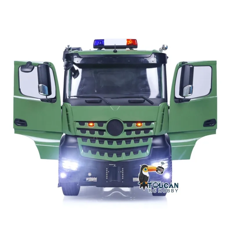 

Радиоуправляемый тягач LESU 6x6 I6S RTR 1/14 с 2-скоростной коробкой передач, звуковыми эффектами, готовый к сборке, окрашенный, для хобби и DIY