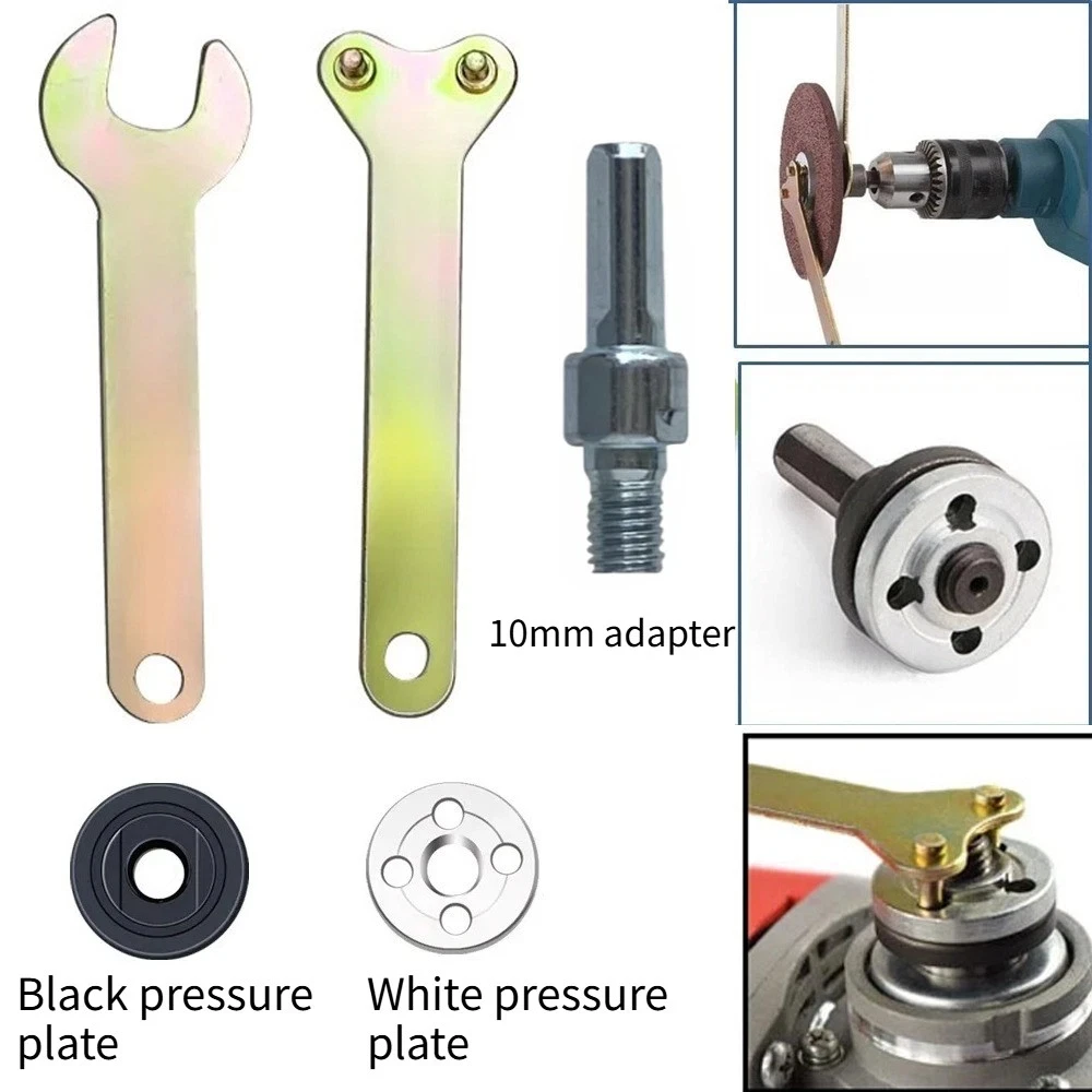 10mm Electric Drill Conversion Angle Grinder Connecting Rod for Cutting Disc Polishing Wheel Metals Handle Holder Adapter