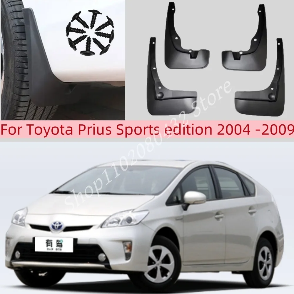

Car Mud Flaps For Toyota Prius Sports edition 2004 2005 2006 2007 2008-2009 Mudflaps Splash Guards Mud Flap Mudguards