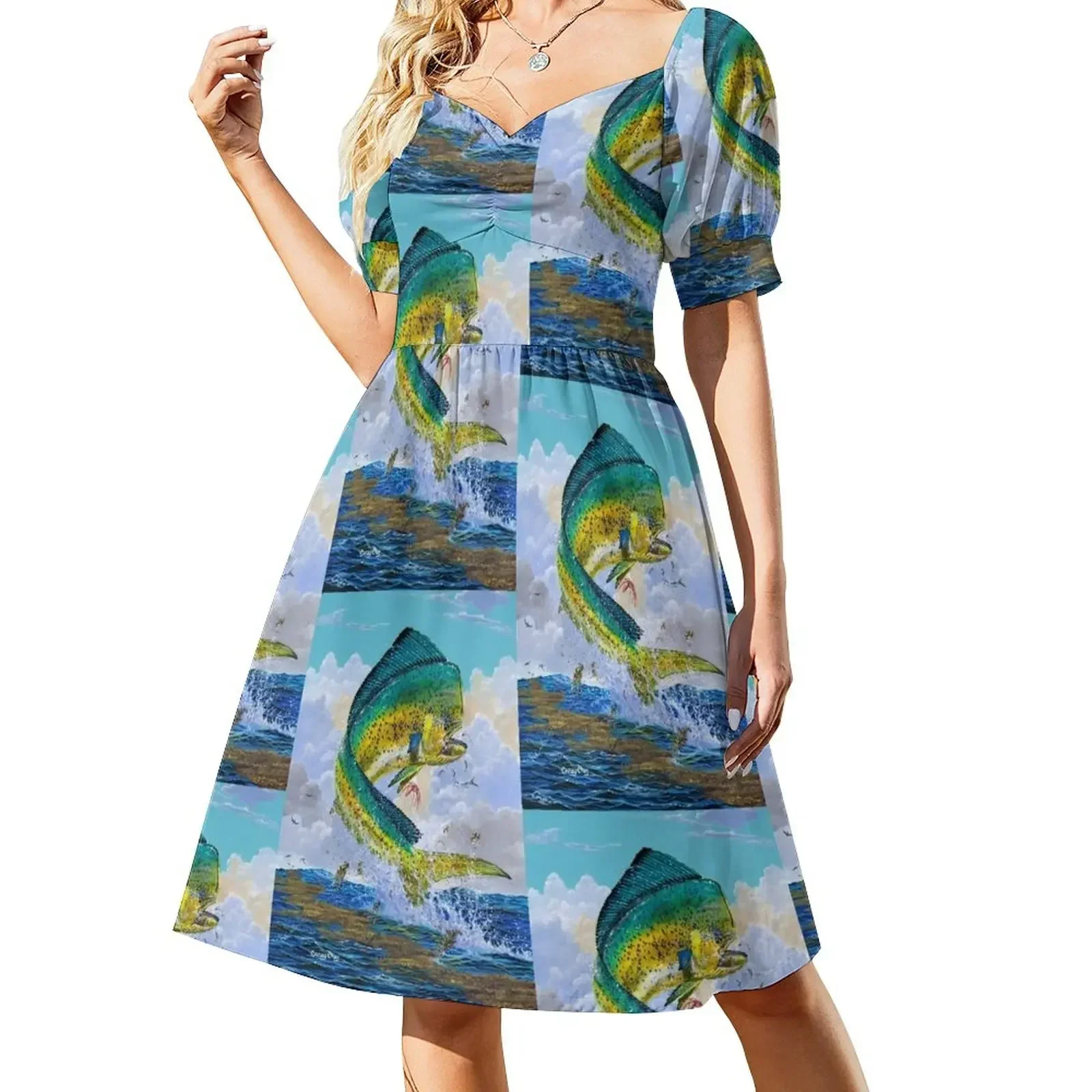 

Mahi Hook Up Short-Sleeved Dress dress for woman Women's dress