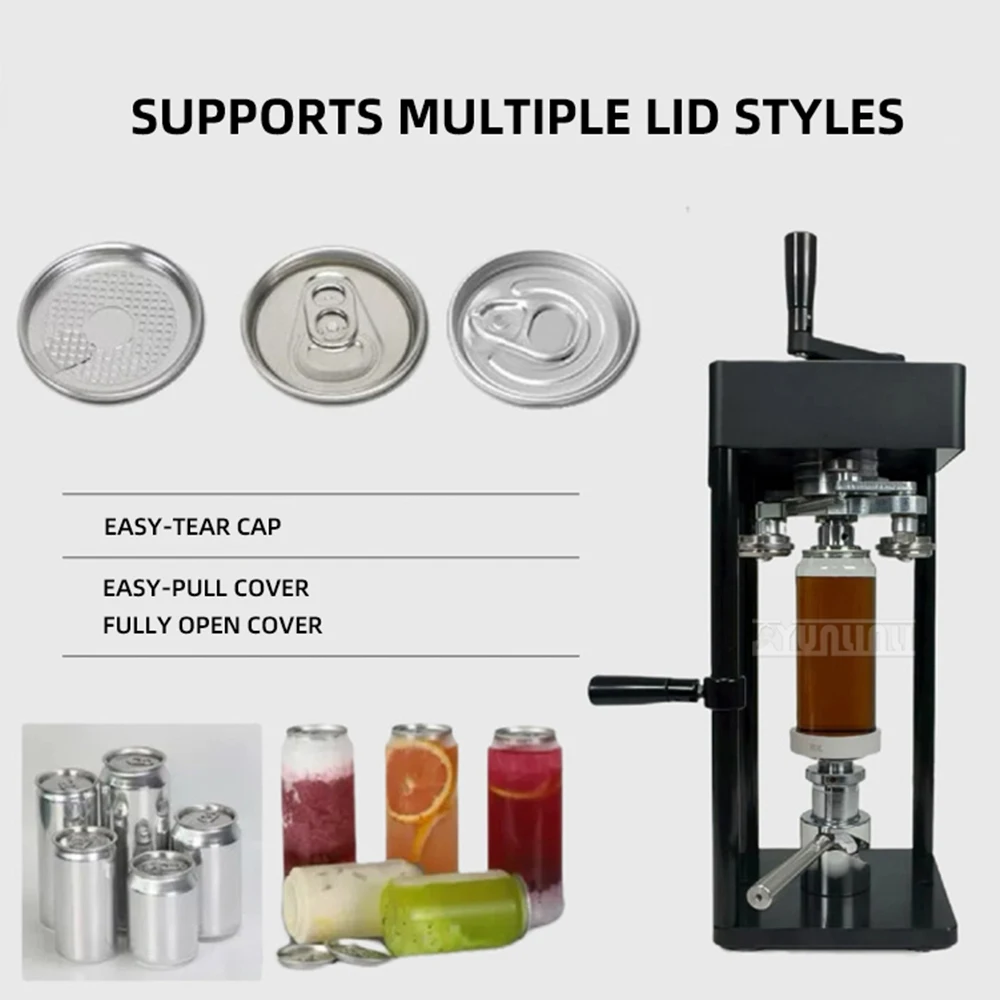 Milk Tea Shops Sealer Commercial Hand-Pump Canned Sealing Machine Beverage Capping Machine