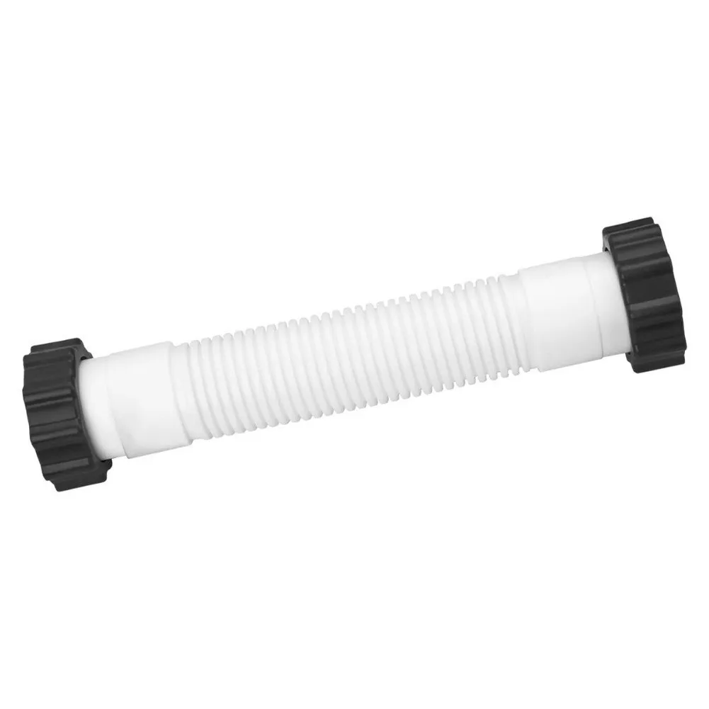 11763 Pool-Sandfilterpumpenschlauch für Intex, Verbindungsschlauch für 10-Zoll-Sandfilterpumpen und passend für Intex=Filter, weiß – Detail 1