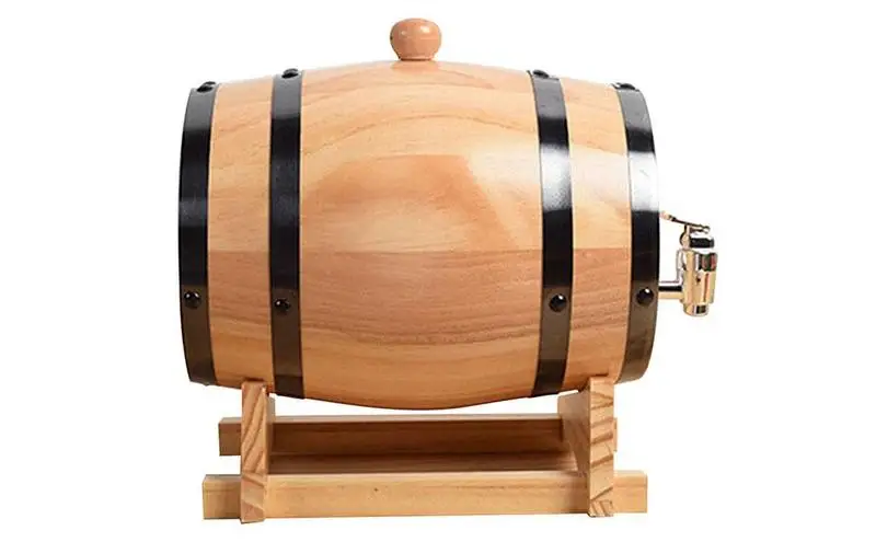 

Wood Barrel Drink Dispenser Wine Barrel Faucet Tap Leak Proof Faucet Water Tap Wine Making Barrels For Fine Wine Drum Bibcock