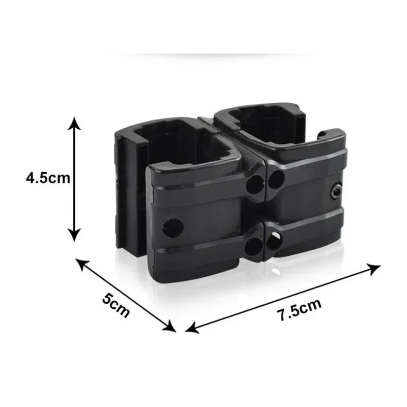 Gun Rifle Dual Magazine Coupler Link Clip For AR15 M4 AK47 MP5 MP7 Airsoft M16 Parallel Connector Clamp Hunting Accessories Men