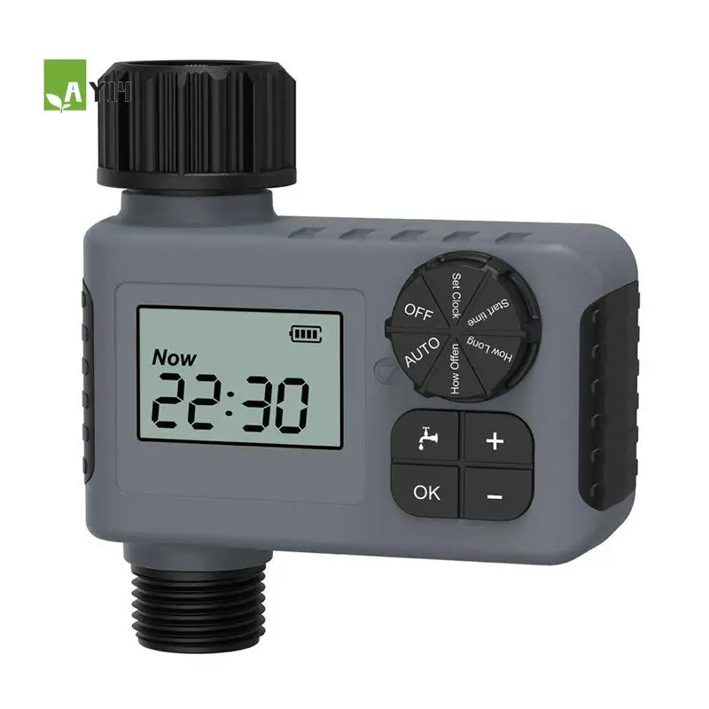 AY14 -Electronic Garden Water Timer With LCD Screen Single-Outlet Hose Irrigation Controller Efficient Water Management Tool